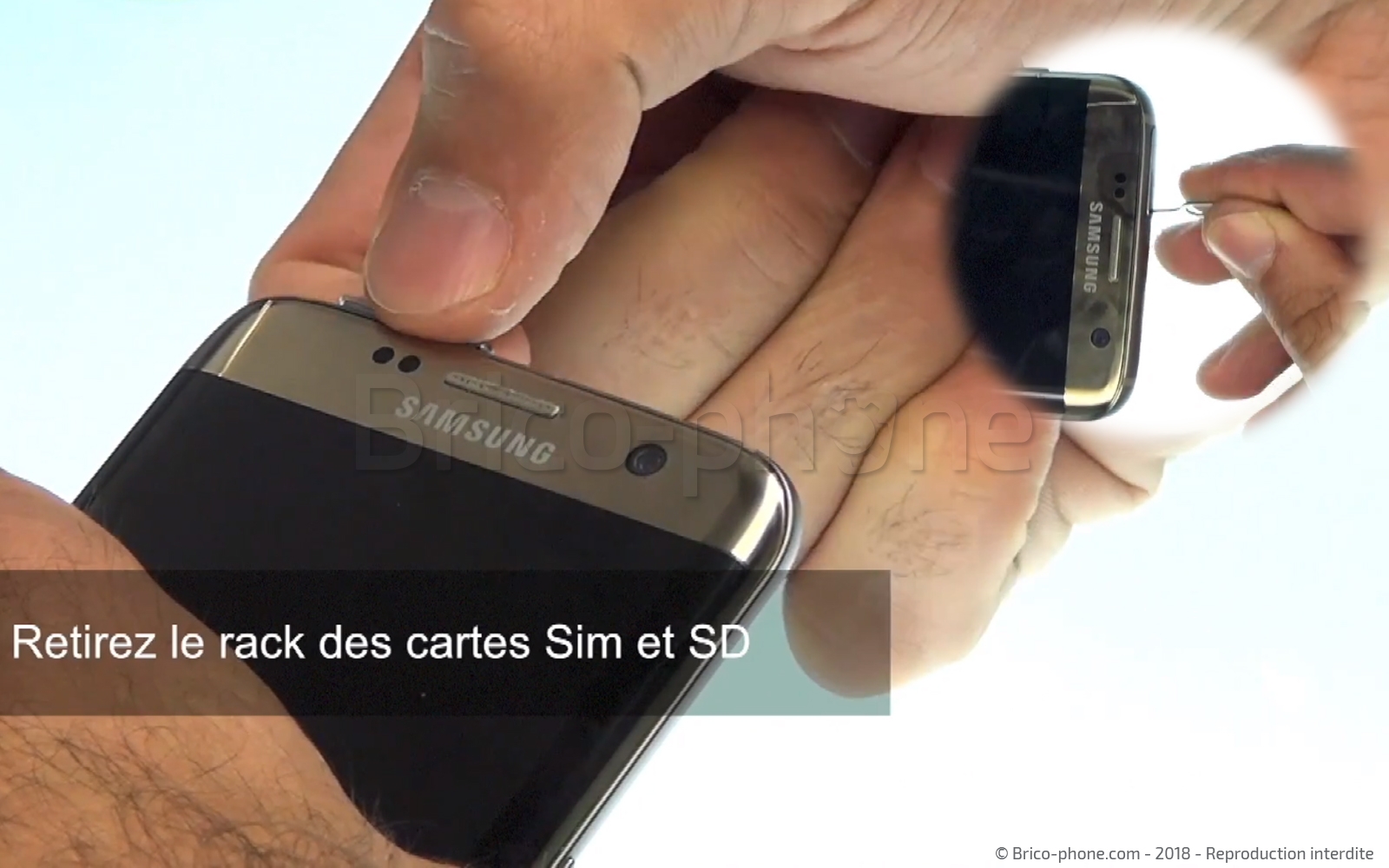 Changement de batterie sur Galaxy S7 Edge photo 2